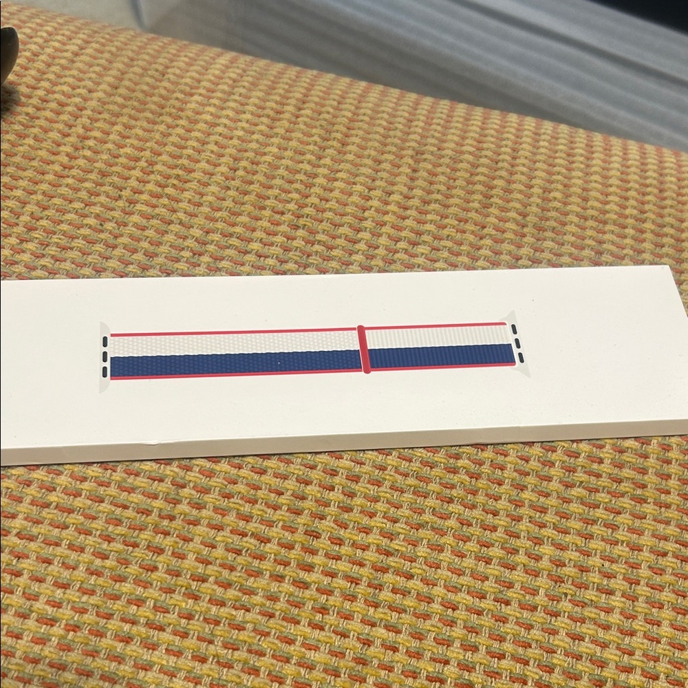 Red and Blue Stripe Belt